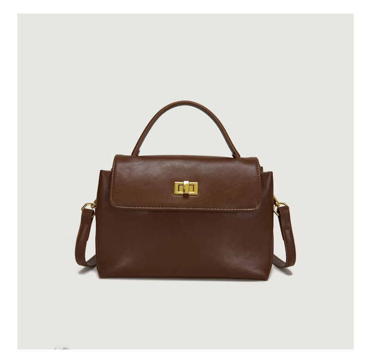 Small Square Crossbody Bag Women's Shoulder Bag Soft Leather_voghion.com
