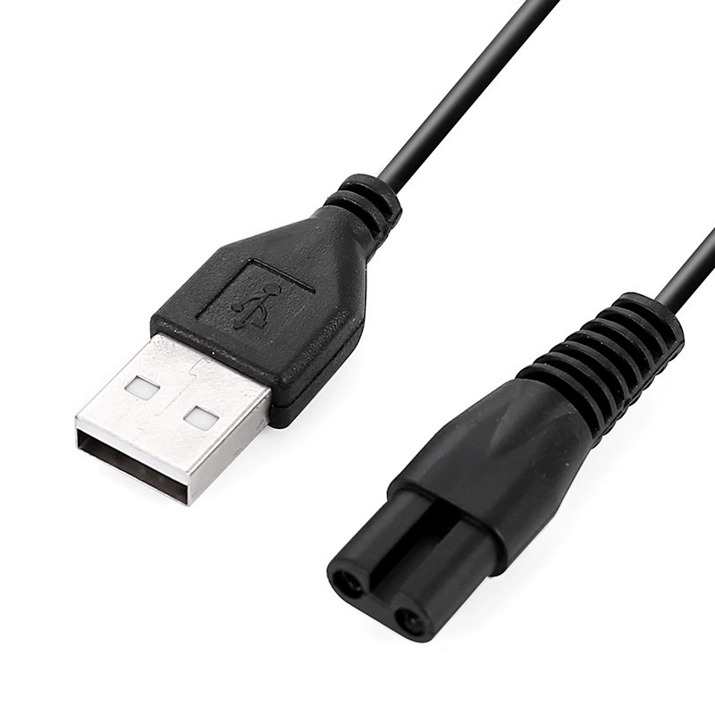 Подходящий кабель питания USB 5V с 8-символьным хвостом для аккумулятора Andis, кабель розъемной стрижки, быстрая зарядка, 10-жильный медный провод