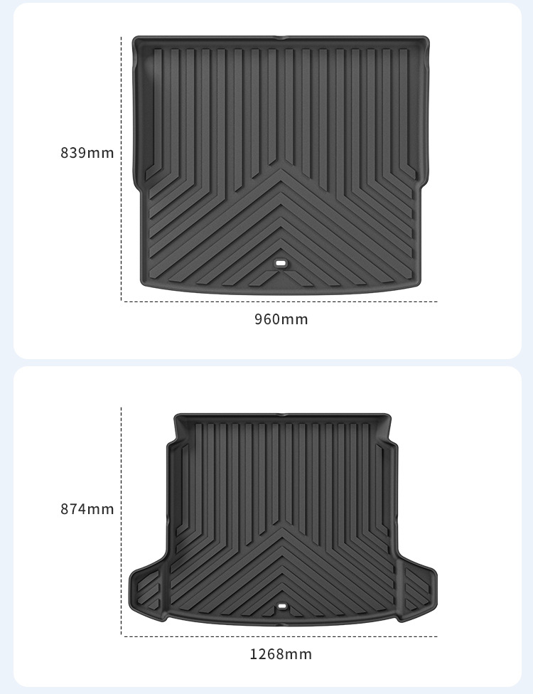 Suitable for 25 Models of Mg Es5/26 Models of Mg 4X Car-Specific Tpe Floor Mats and Trunk Mats