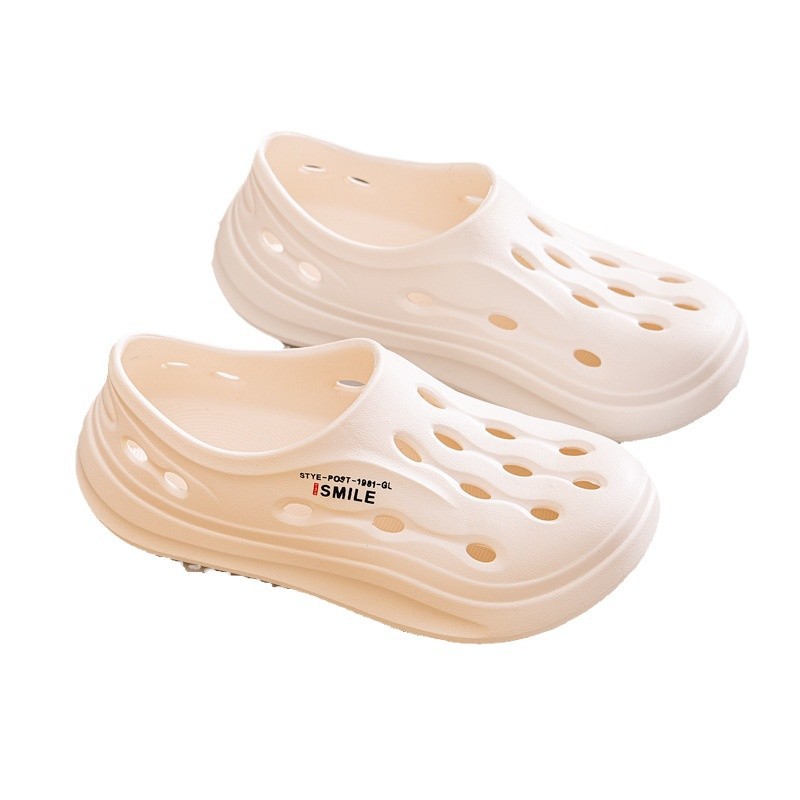 샌들 남자 여름 2024 새로운 에바 안티-냄새 비-슬립 운전 슬리퍼 야외 비치 홀 신발 남성 외부 착용