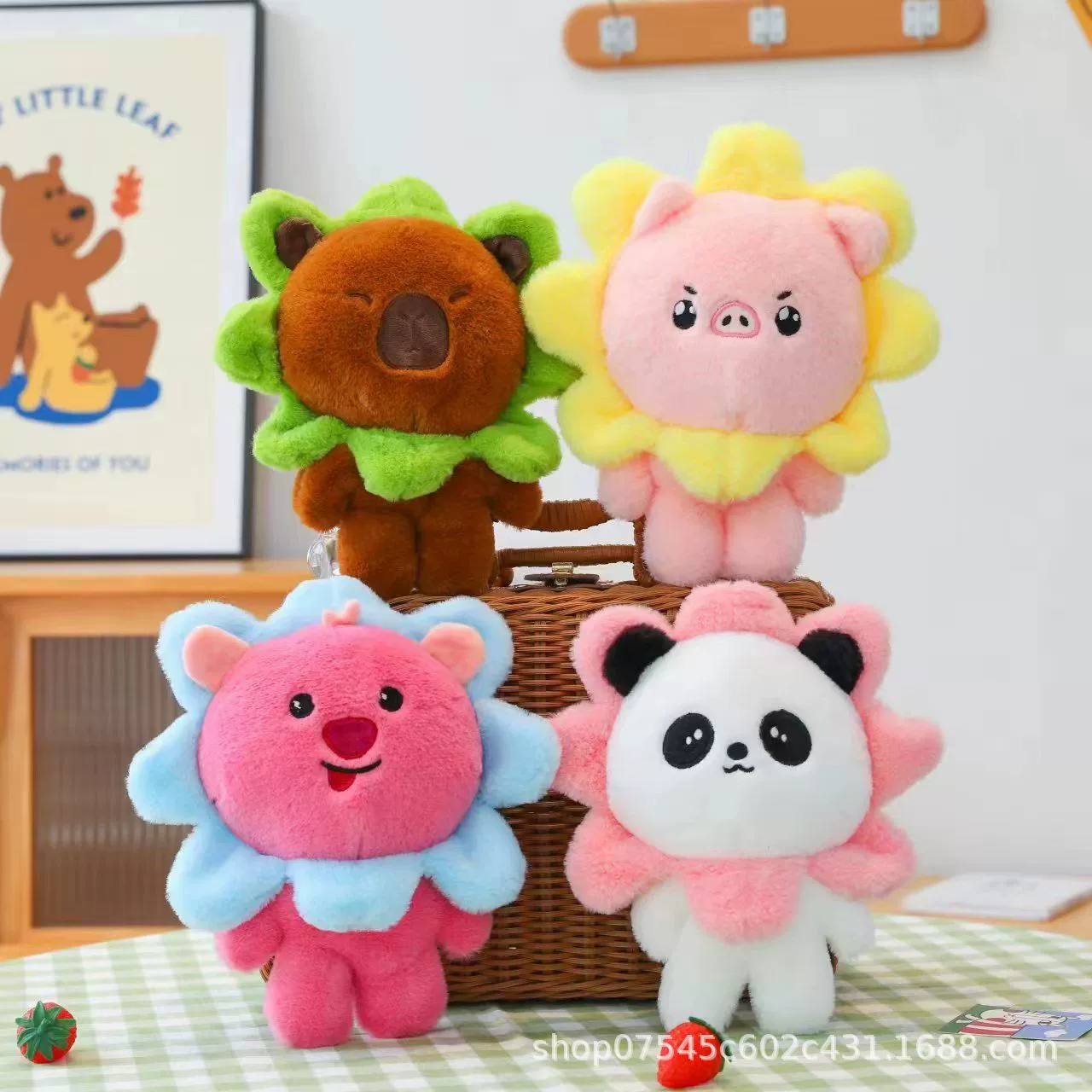 Plush toy, doll, bear Lina, Birthday gift
