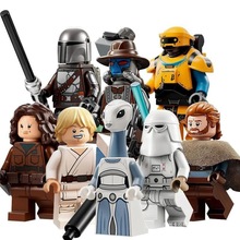 兼容乐高星球大战积木人仔KM66037-44雪地兵卡米诺人NE机器人玩具