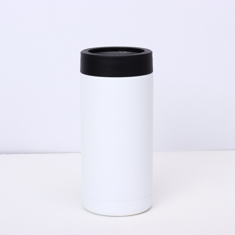 12oz16oz保冷罐304不锈钢双层便携直身杯家用办公啤酒罐保温杯|undefined