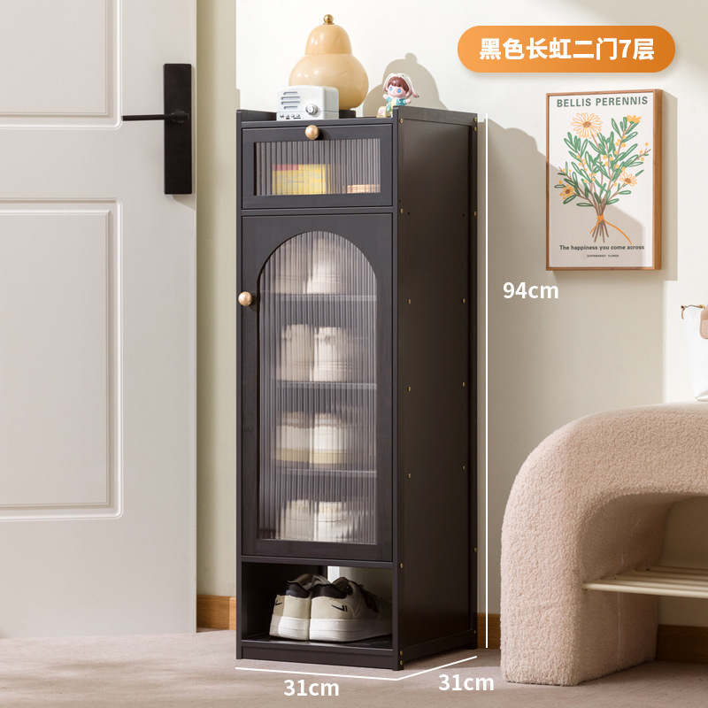 鞋柜家用门口2025新款分层隔板小窄入户门收纳柜出租屋经济型鞋架|undefined