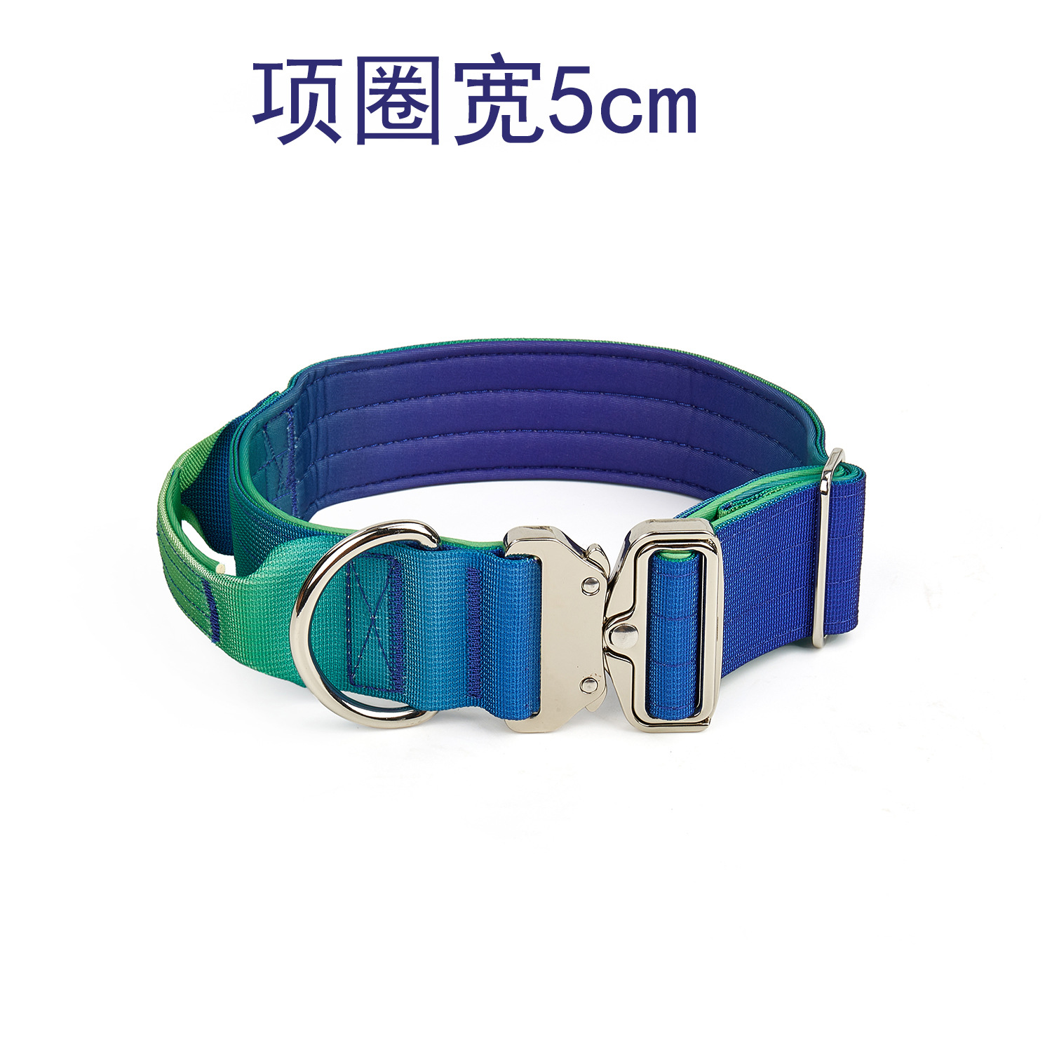 Correa para Perro en Existencia, Collar Táctico, Arnés, Color Degradado, Suministros para Mascotas, Correa de Entrenamiento para Perros Medianos y Grandes, Transfronterizo