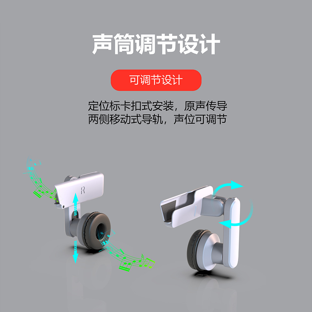 Aplicable a Pico 4 todo en uno de audio orejeras P2 auriculares pico 4 anti-interferencia canal VR auriculares accesorios