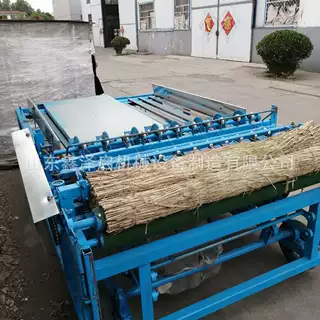 防风沙芦苇草帘机 大棚保温高效率铺草机 宽窄可调稻草草席子机