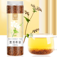 ショー韻堂黒苦いそば茶300g瓶入り黒真珠胚芽全株苦いそば大粒缶展示会代発