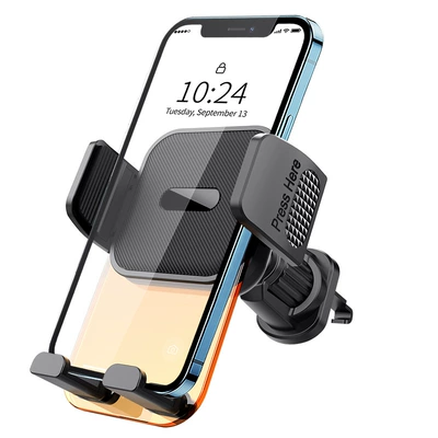 Car phone holder Holder Air Outlet Dashboard Suction - ml217-orange-packaging-with-color-box
