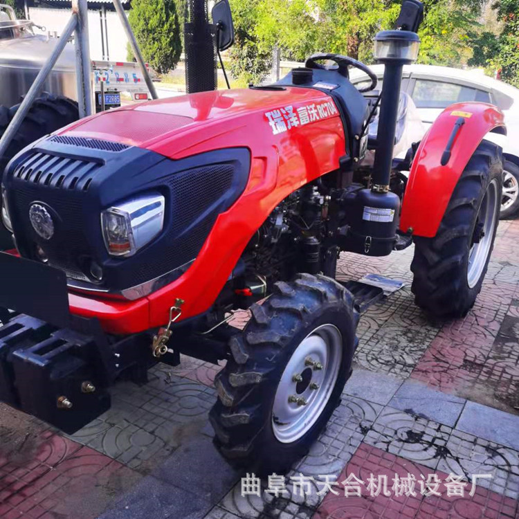 链条开沟机 施肥灌溉用开沟机水渠开沟机瑞泽704拖拉机开沟机