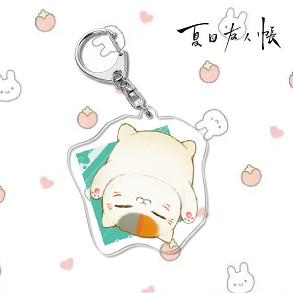 夏目友人帳 夏目貴志 猫先生 斑夏目玲子 周辺ギフト ペンダント アクリルキーホルダー|undefined