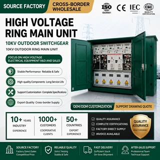 10KV Outdoor Ring Main Unit Switchgear Custom Factory Supply