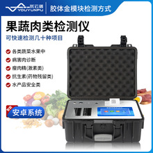 果蔬肉类检测仪 便携式蔬菜水果肉类农残分析仪食品安全检测设备