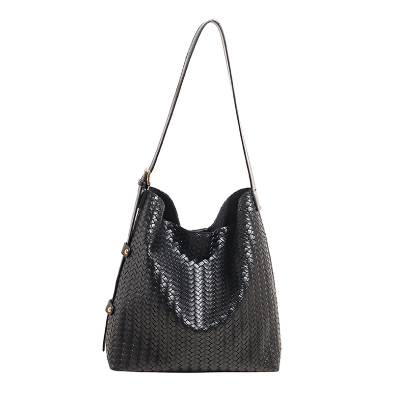 2025 otoño y invierno nueva moda moda bolsas de balde de alta calidad para mujeres bolsas de hombro de moda casuales de gran capacidad