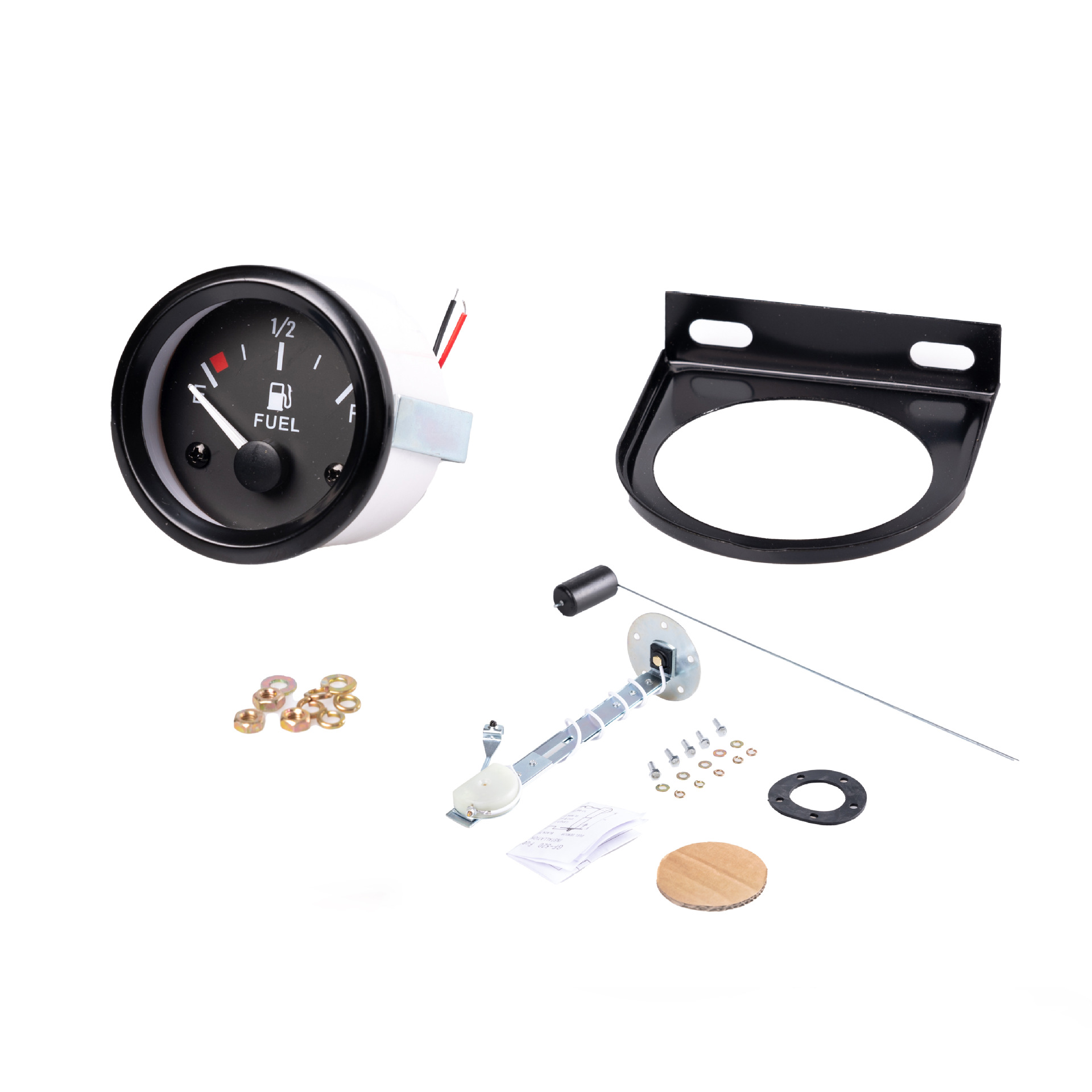 오일 플로트가 있는 연료 게이지