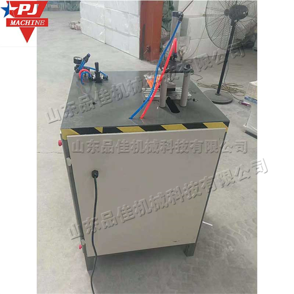 台式气动T型条切割机 门板装饰条切角机 全自动相框线条切角机