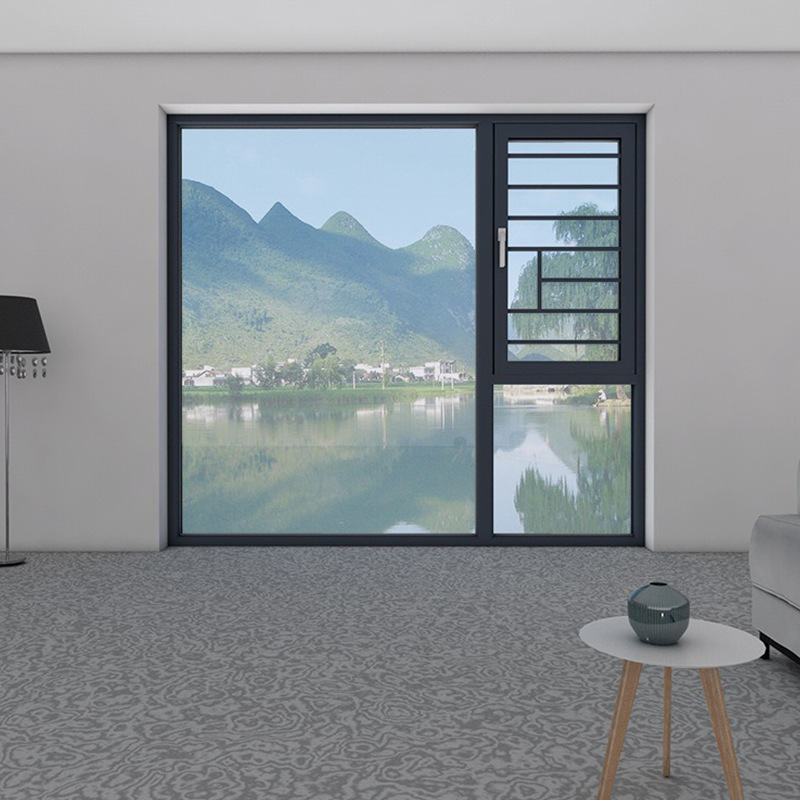 108 bridge broken casement window sealing balcony screen integrated aluminum alloy doors and windows tempered glass sound insulation panoramic floor-to-ceiling window