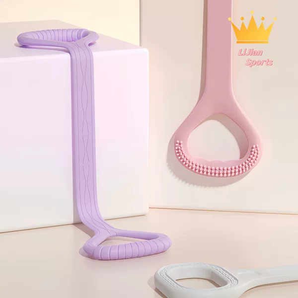 Silicone 8-Figure Tensioner, Open Shoulders, Beautiful Back, Elastic Band, Home Artifact, Fitness Equipment, Women's Yoga 8-Figure Rope