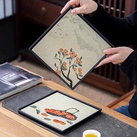 茶具配件;餐垫、杯垫;茶盘