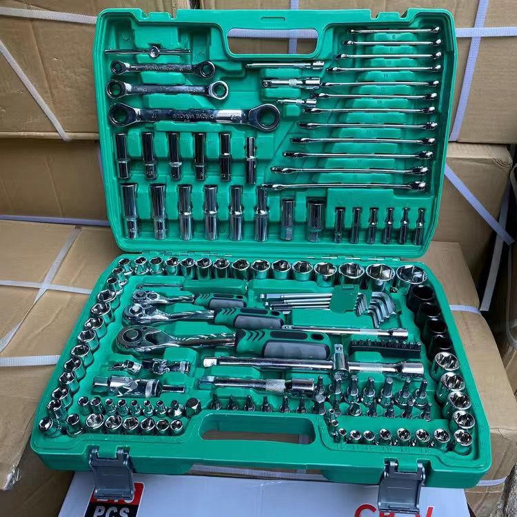 Tools set, wrench, 121 pieces