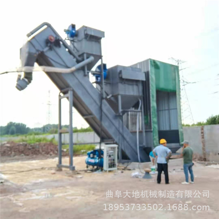 水泥灰集装箱卸灰机 装罐车用集装箱卸车机 固定式集装箱卸灰机