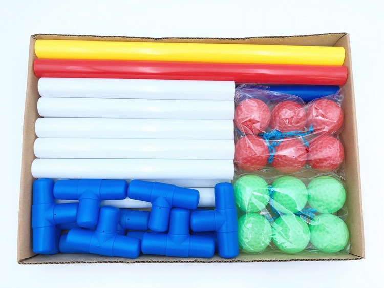 Transfronterizo 86CM BALL rack LADDER BALL deportes juego de golf juguetes deportivos de interior