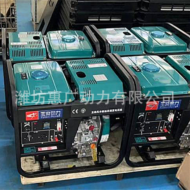 玉柴动力YC4800X发电机组 手启动款2.8KW柴油发电机 220V电压