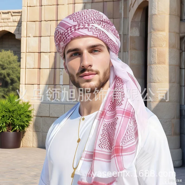 Cross-Border Wholesale Men's Headscarves, Travel Headscarves for Men, Cross-Border Dropshipping Source, Factory Direct Delivery