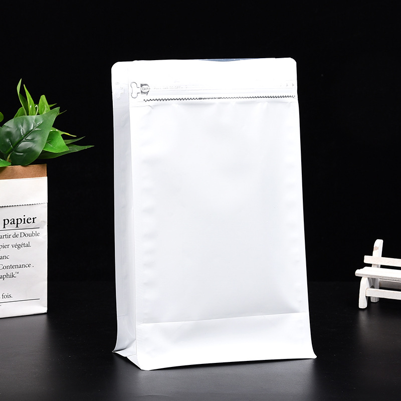 厂家茶叶包装袋加厚铝箔袋自封密封袋子防潮白茶龙井八边封自立袋