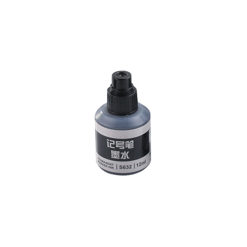 Marker ink refill liquid oil-based quick-drying waterproof non-fading black large-capacity marker pen hook line pen