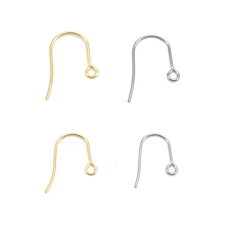Серьги из нержавеющей стали, аксессуар, оптовая продажа, простой и элегантный дизайн