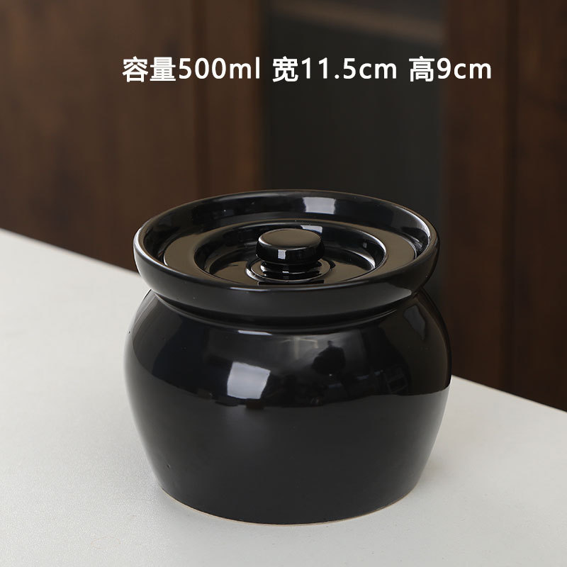 500ml de cerámica impermeable con cubierta, cerámica doméstica, cerámica impermeable