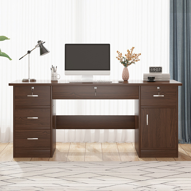 Office Desk Office Simple Modern Home Desk Student Bedroom Integrated Writing Desk Computer Desktop Desk