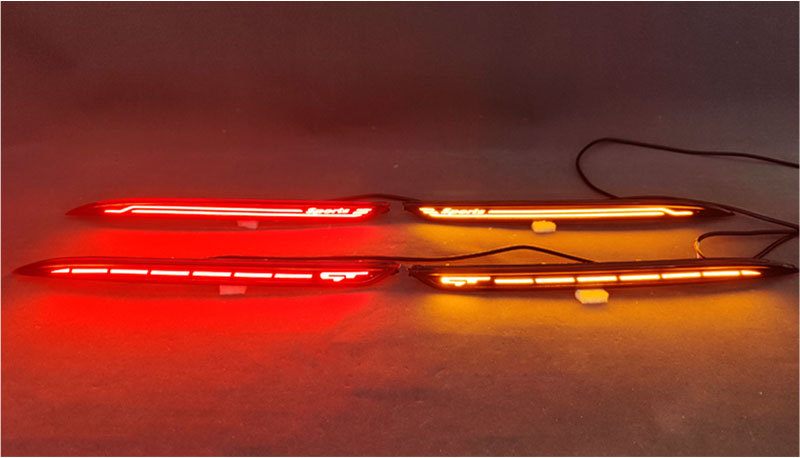 Suitable for 2020 Kia K5 Kaiku Rear Bumper Lights, Kia Optima Special Modified Led Rear Bumper Lights, Brake Lights