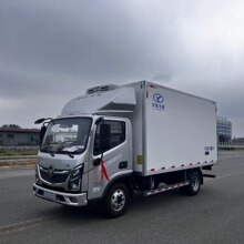 4米2冷藏车 江淮混动续航1000里程新款绿牌冷藏保温车