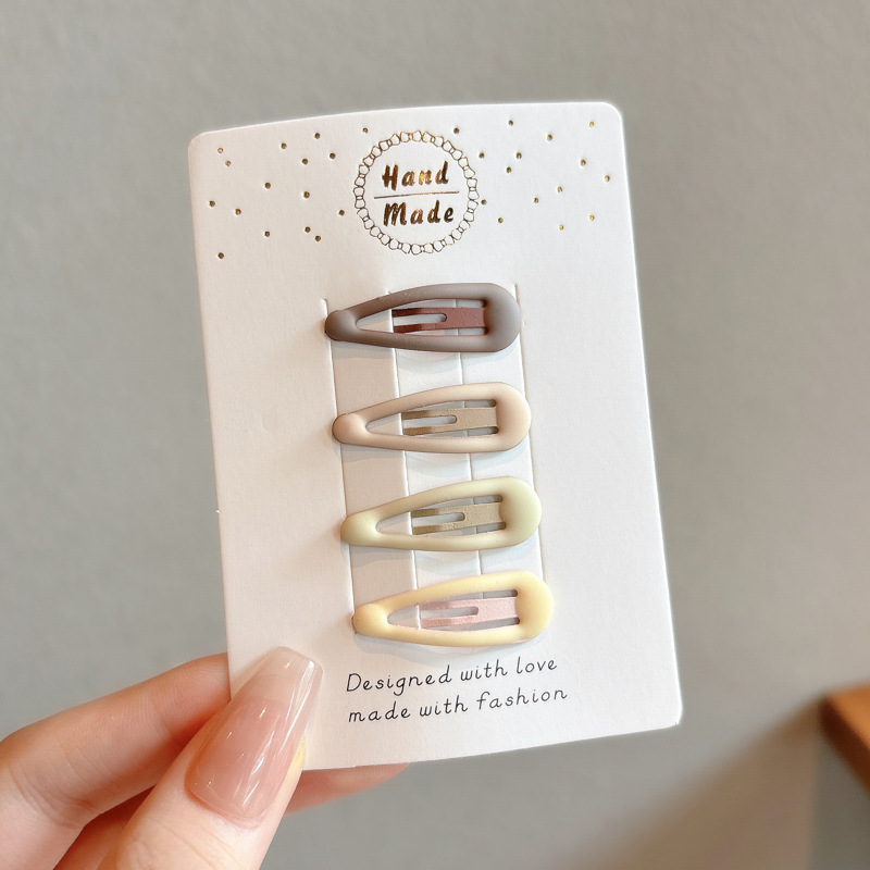 Pin de cabello de color estrella de pentacos pin de cabello de niñas pin de cabello lateral pin de cabello de dopamina pin de cabello pin BB pin