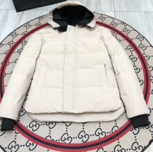 跨境高端25S大鹅17款Macmillan men's shorts Hooded warm jacket