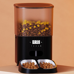 Jpet's Favorite Wifi Pet Intelligent Automatic Feeder Timed and Quantitative Feeder Voice Video Feeding Machine