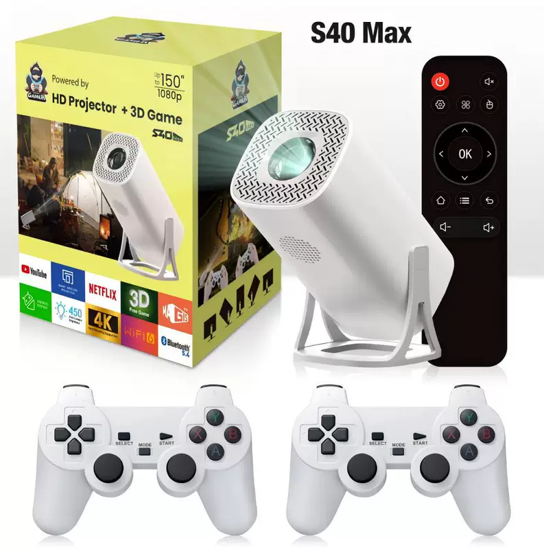 Game console, projector for home use, handheld wireless handle, for import, new collection
