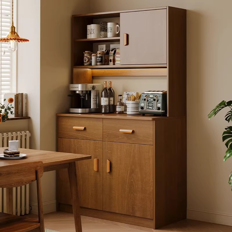 Integrated Sideboard Modern Minimalist Tea Cabinet Light Luxury Bar Counter Living Room Wall-Mounted Storage Cabinet Cupboard Storage Rack