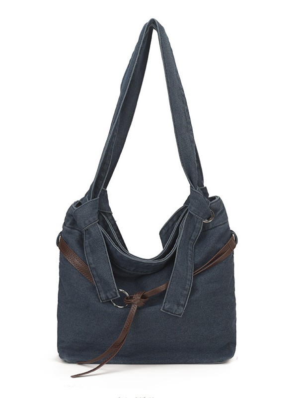 Bolso retro de gran capacidad para mujeres 2026 nueva tendencia transfronteriza vaqueros de hombro mochila de viaje ocio bolsa de mano image 6