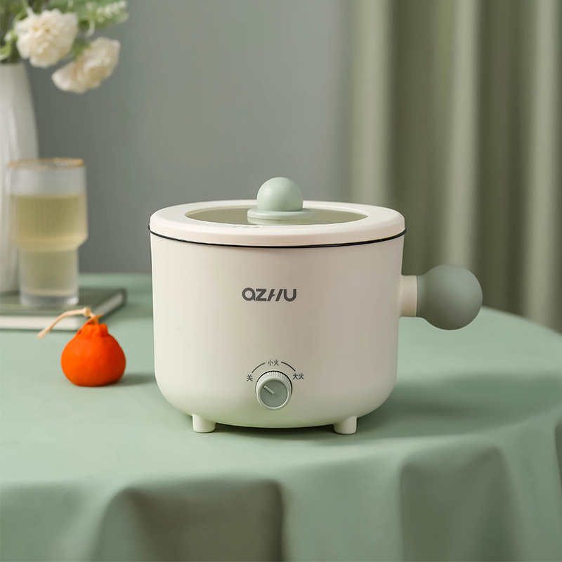 Шариковая ручка электрическая кастрюля зеленая (Однослойная)