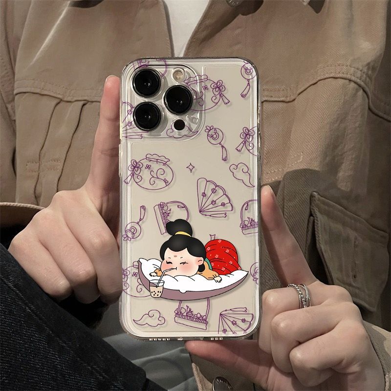 Protective Phone Case For Iphone 16 15 14 13 12 11 Pro Max Milk Tea_voghion.com