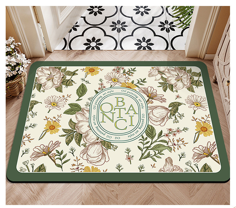 浴室地垫,吸水垫,硅藻泥地垫,防滑垫