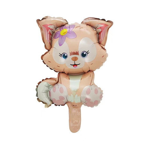 New Large Mini Star Dew Lina Belle Birthday Cartoon Shaped Aluminum Film Balloon Princess Girls Party
