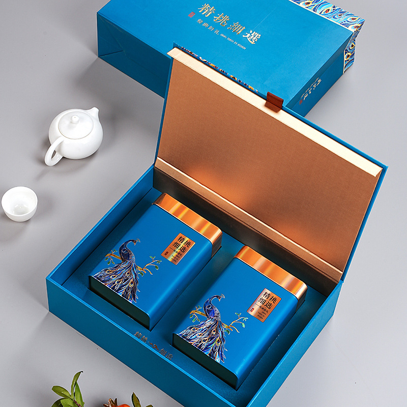 年货凤凰单丛包装盒空礼盒一斤装英红九号茶叶礼盒装空盒厂家批发