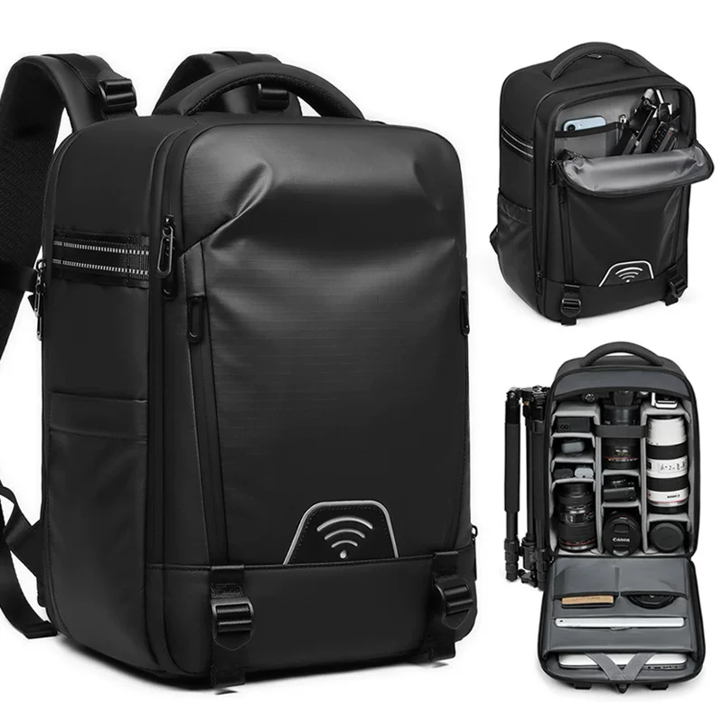 Canon, universal capacious camera bag, handheld equipment bag for traveling, storage system, backpack