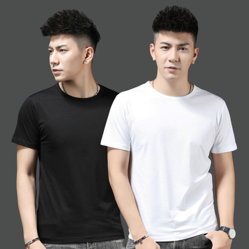 Trend shirt with a round collar