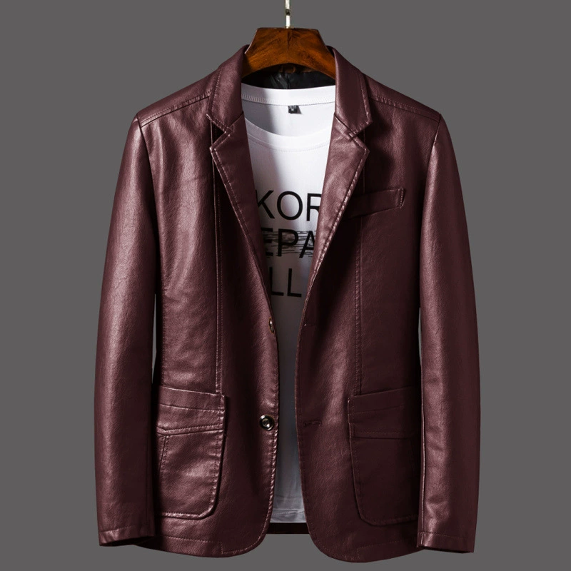 Men's autumn suit, jacket for leisure, plus size