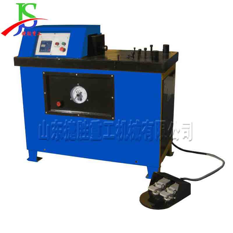 Control de pedal hidráulico máquina dobladora de acero cuadrado redondo de acero máquina dobladora de metal de hierro que hace el equipo de ángulo de plegado recto